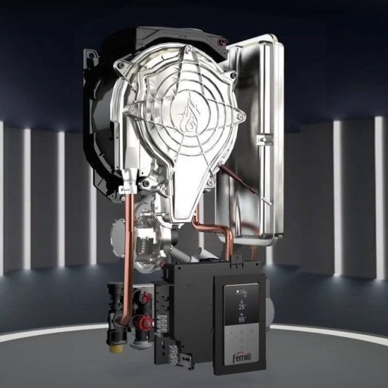 Котел газовий конденсаційний Ferroli BLUEHELIX HITECH RRT 28C