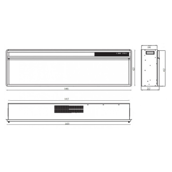Електрокамін Royal Flame Vision 60 LED