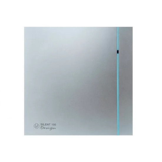 Витяжний вентилятор Soler&Palau SILENT-100 CHZ SILVER DESIGN-3C