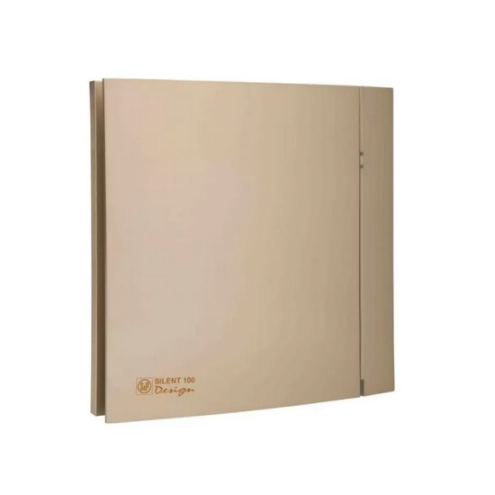 Витяжний вентилятор Soler&Palau SILENT-100 CHZ CHAMPAGNE DESIGN-4C