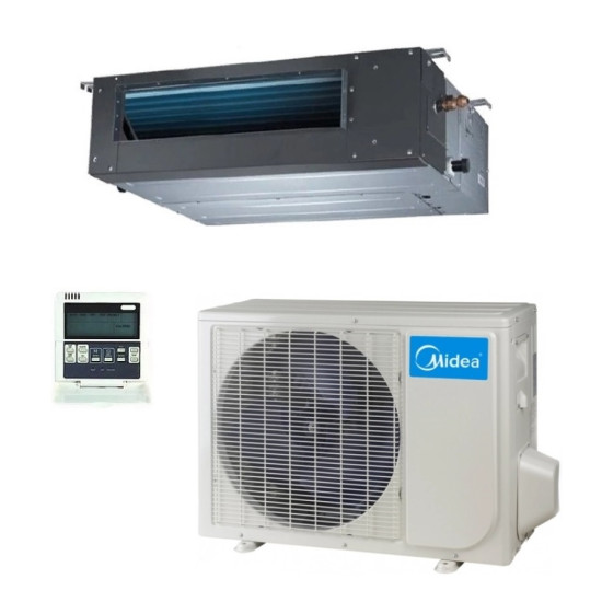 Кондиціонер канальний MIDEA MTI-36HWFNX-QR/MOU1-36HDN1-RW