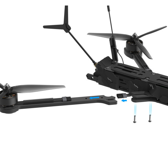 Квадрокоптер iFlight Chimera9 Analog BNF with ELRS 868/915MHz
