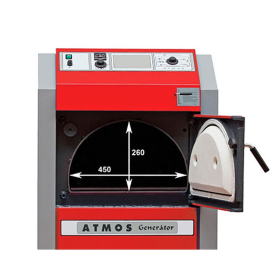 Котел твердопаливний Atmos DC 50 GSX