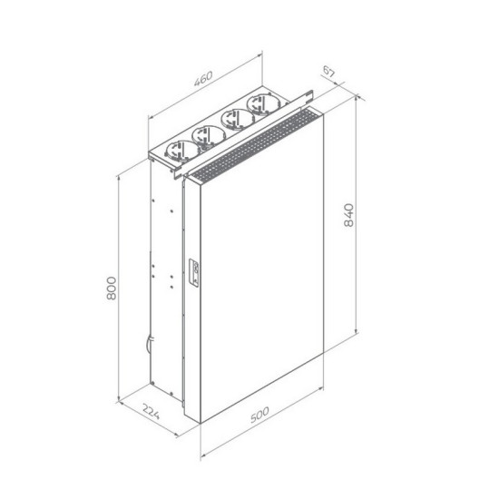 Припливно-витяжна установка Vents Micra 110 В1