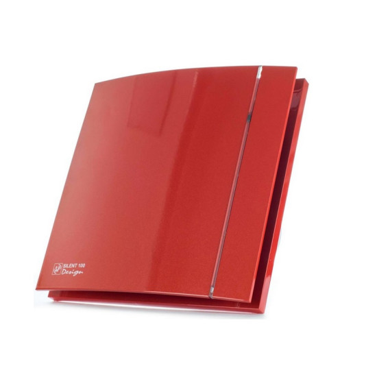 Витяжний вентилятор Soler&Palau SILENT-100 CRZ RED DESIGN-4C