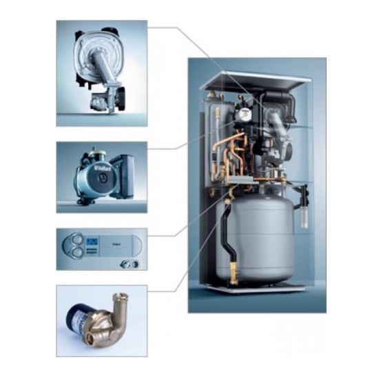 Котел газовий конденсаційний Vaillant ecoCOMPACT VSC 306/4-5 150 (0010015923)