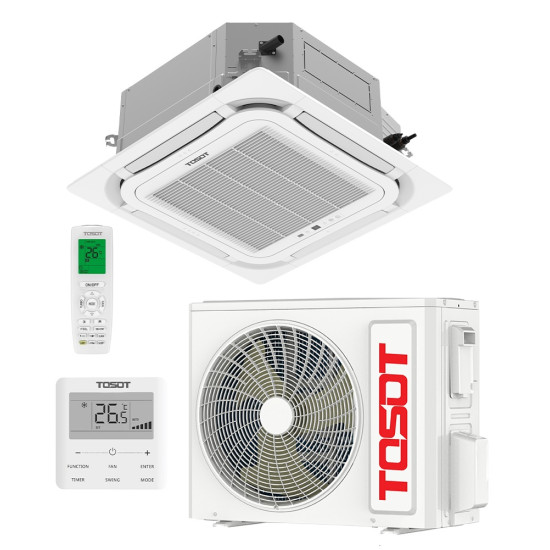 Кондиціонер касетний TOSOT TUD100T1/A-S/TUD100W1/NhA-X+TF06