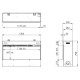 Электрокамин Dimplex Faber E-Slim Linear 1200-450