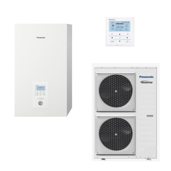 Тепловий насос повітря-вода Panasonic WH-UD12HE8/WH-SDC12H9E8