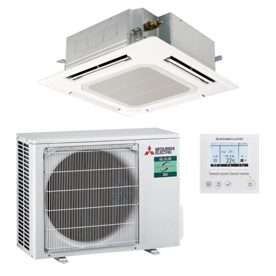 Кондиціонер касетний Mitsubishi Electric PLA-M35EA/PUZ-ZM35VKA