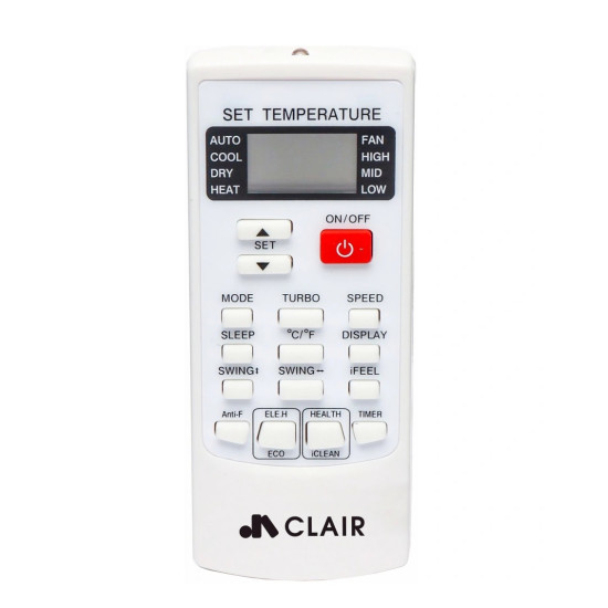 Кондиціонер настінний CLAIR BASIC-12A-R410