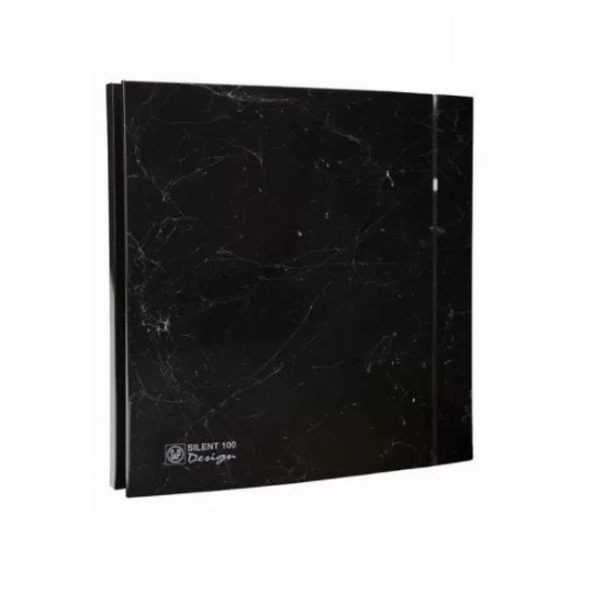 Витяжний вентилятор Soler&Palau SILENT-200 CZ MARBLE BLACK DESIGN-4C
