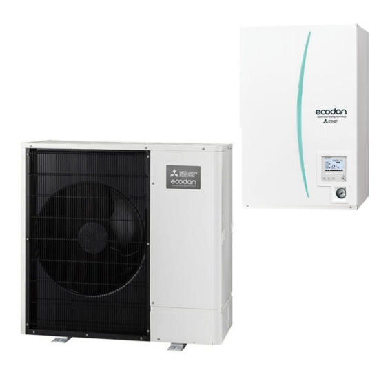 Тепловий насос повітря-вода Mitsubishi Electric PUD-SWM80VAA