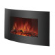 Електрокамін Electrolux EFP/W-1200URLS Black