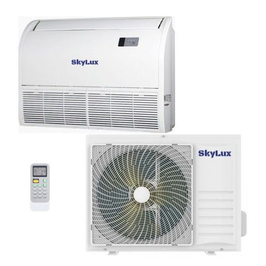 Підлогово-стельовий кондиціонер SkyLux SKH-F60R3DI/SKH-U60SHR3DI