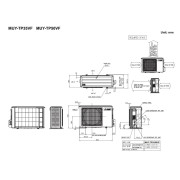Кондиціонер настінний Mitsubishi Electric MSY-TP50VF/MUY-TP50VF