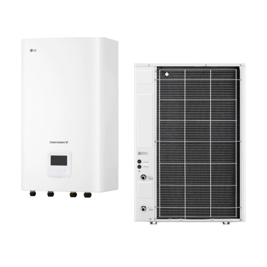 Тепловий насос повітря-вода LG HU141MRB.U30RU/HN1600MC.NK1RU