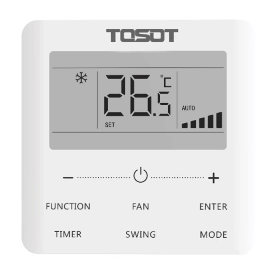 Підлогово-стельовий кондиціонер TOSOT TUD71ZD1/A-S/TUD71W1/NhA-S