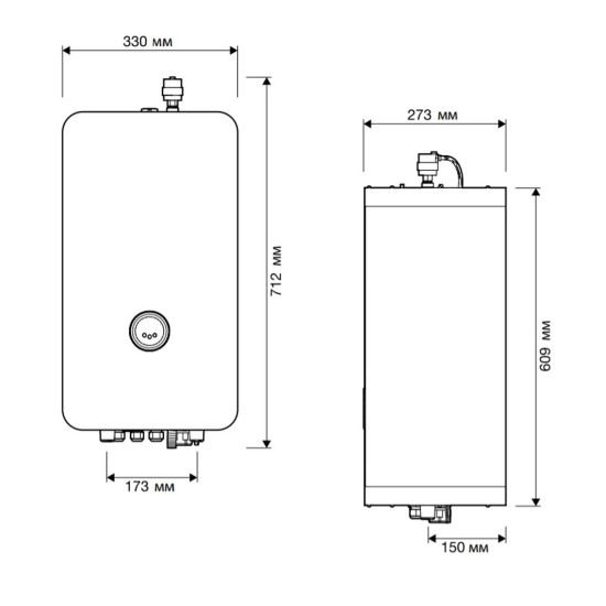 Котел електричний Bosch Tronic Heat 3500 9 ErP (7738504945)