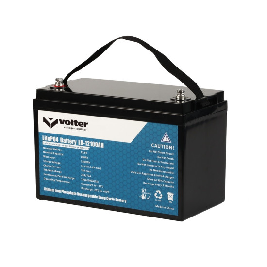 Акумуляторна батарея Volter Lifepo4 12,8V 100 Ah