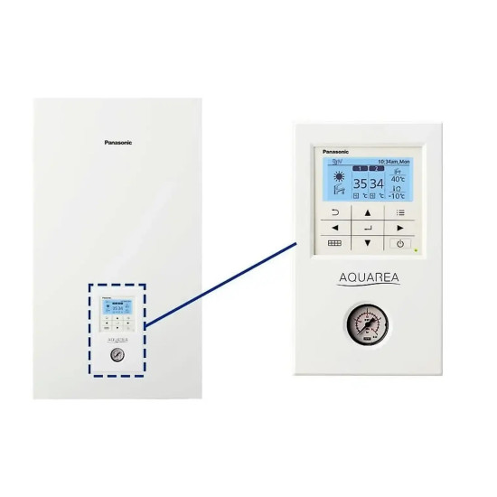 Тепловий насос повітря-вода Panasonic WH-SQC09H3E8/WH-UQ09HE8