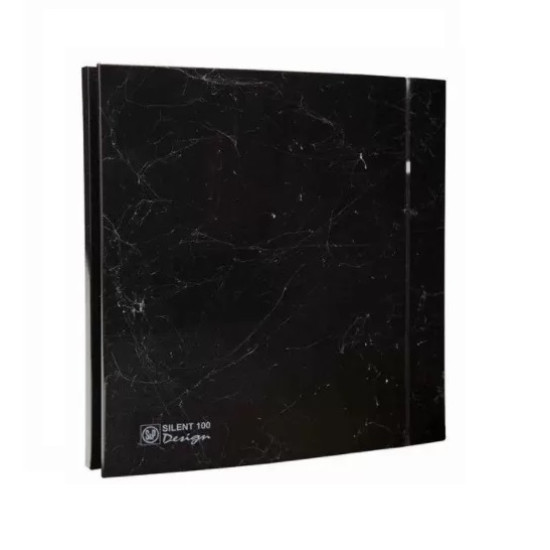 Витяжний вентилятор Soler&Palau SILENT-100 CRZ MARBLE BLACK DESIGN-4C